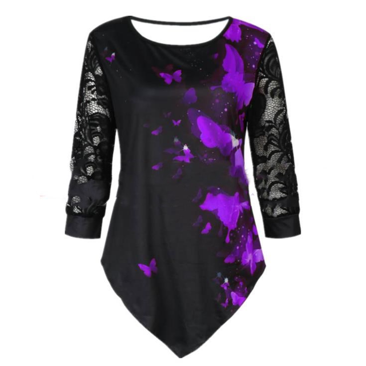 Title 4, Comfortabele, losvallende blouse met prachtig p...