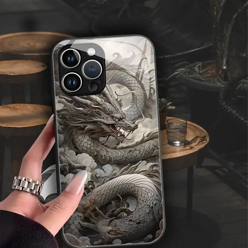 Chinese Dragon Phone Case Advanced Ethnic Style