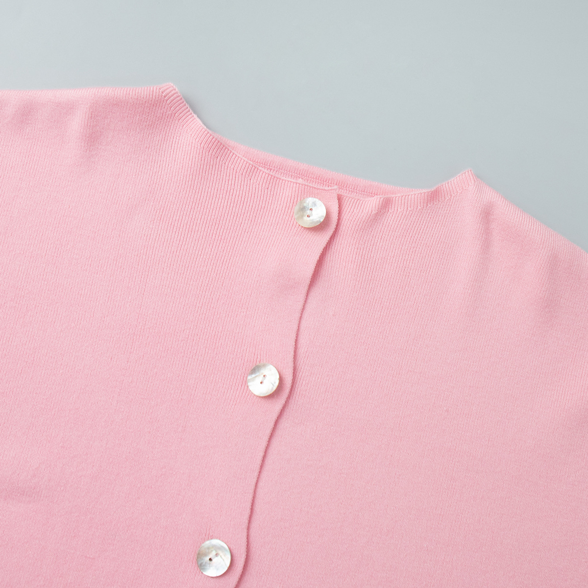 Three-piece knit cardigan, camisole and skirt set, product reference image 7