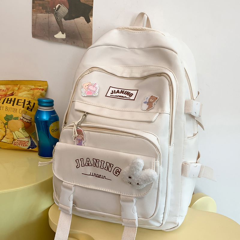 White Backpack