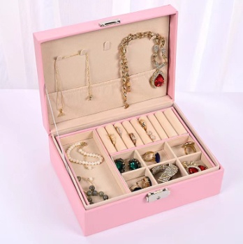 2 jewelry box Rose pink