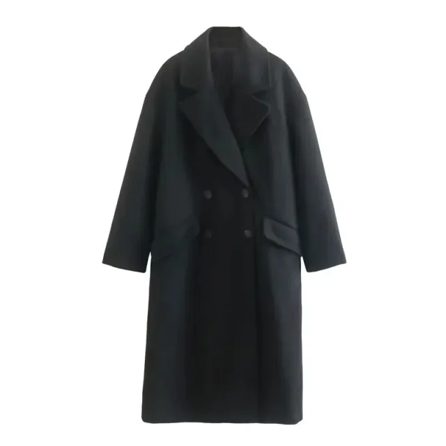 New European And American Women's Coat Black - Shop at LoveMi