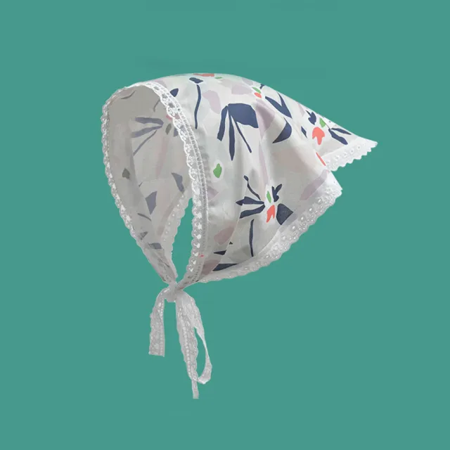 Women's Cotton And Linen Mori Style Lace Triangular Binder Hisbiscus - Shop at LoveMi