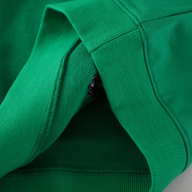 Mao Mao Embroidered Excavator Crew-Neck Long-Sleeve Childrens Top