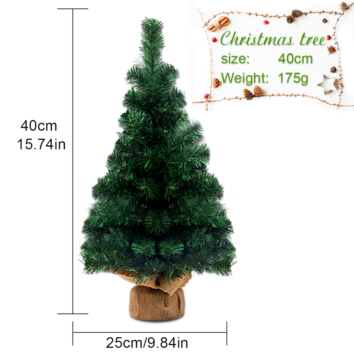 AS79 40cm Christmas Tree