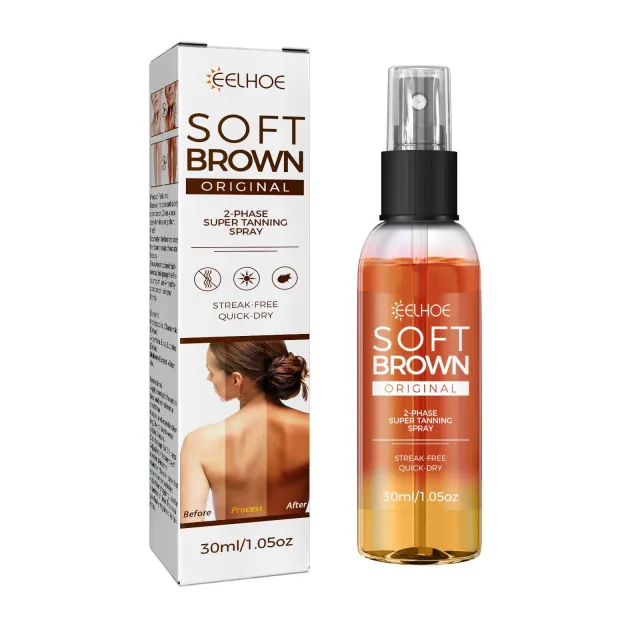 Sun Spray Sunbath Refreshing Summer Beach Natural Bronze Wheat Color 30Ml - Shop at LoveMi
