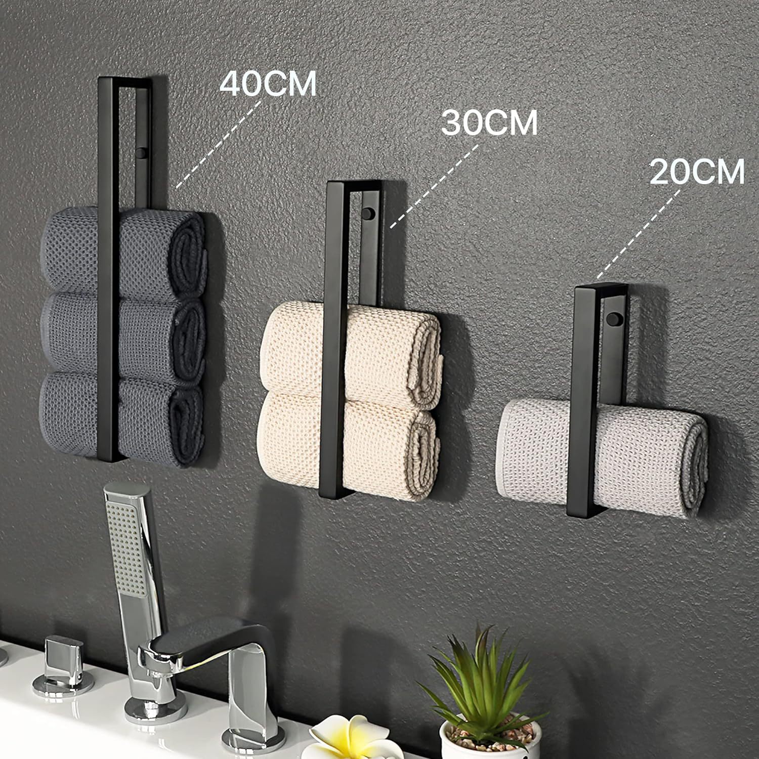 Title 4, 304 Stainless Steel Towel Rack Suit Toilet Tiss...