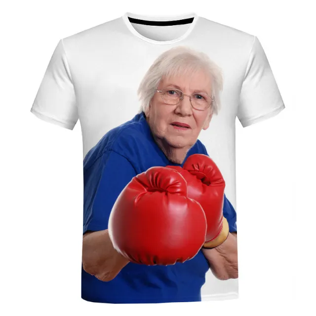 3D Digital Printing Pullover Short Sleeve 4 Style - Shop at LoveMi