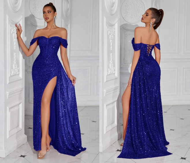 Best-selling Beaded Strapless Sexy Dress For Women