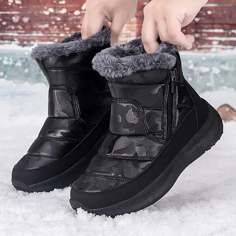 New Winter Outdoor Climbing Shoes With Extra Fleece Lining For Warmth, Durability, And Enhanced Grip