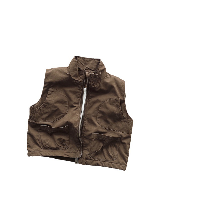 سترة صبيانية شتوية بنمط كوري