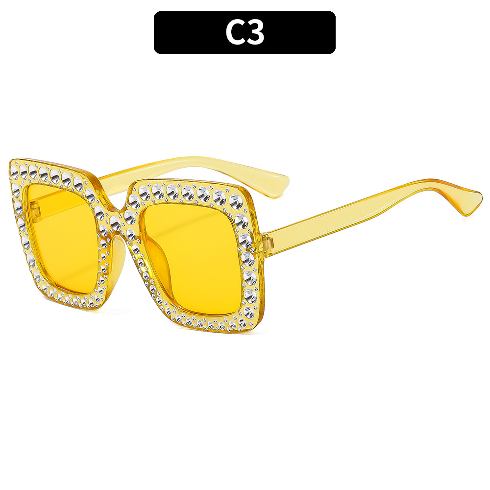 Plastic Box Sunglasses Fashion Personality Trend - Image 17