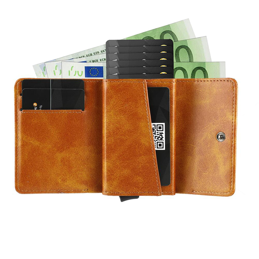 Title 5, Mens New Hot Sell Fashion Retro Tri-fold Walle...