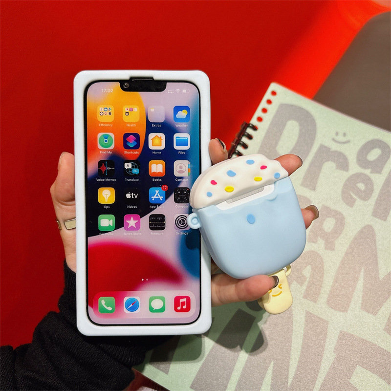 Ins Summer Ice Cream Applicable Protective Cover Wireless - Image 3