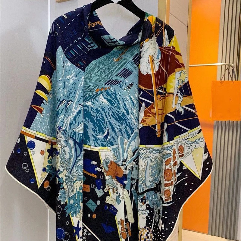 Fashionable New Silk Wool Shawl For Women