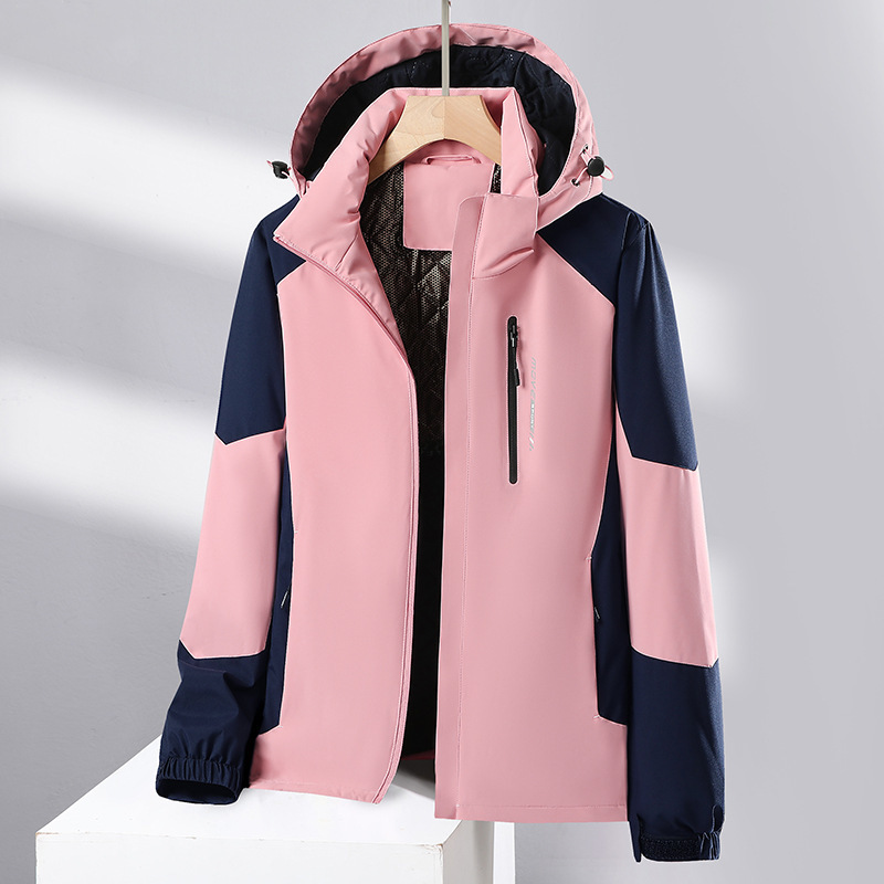 Women's Cotton Hiking Jacket Lightweight Casual Outdoor Shell 3