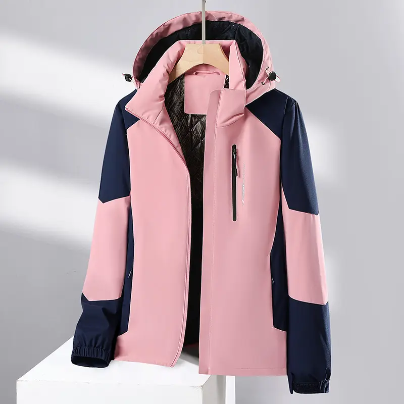 Womens Casual Outdoor Hiking Cotton Jacket