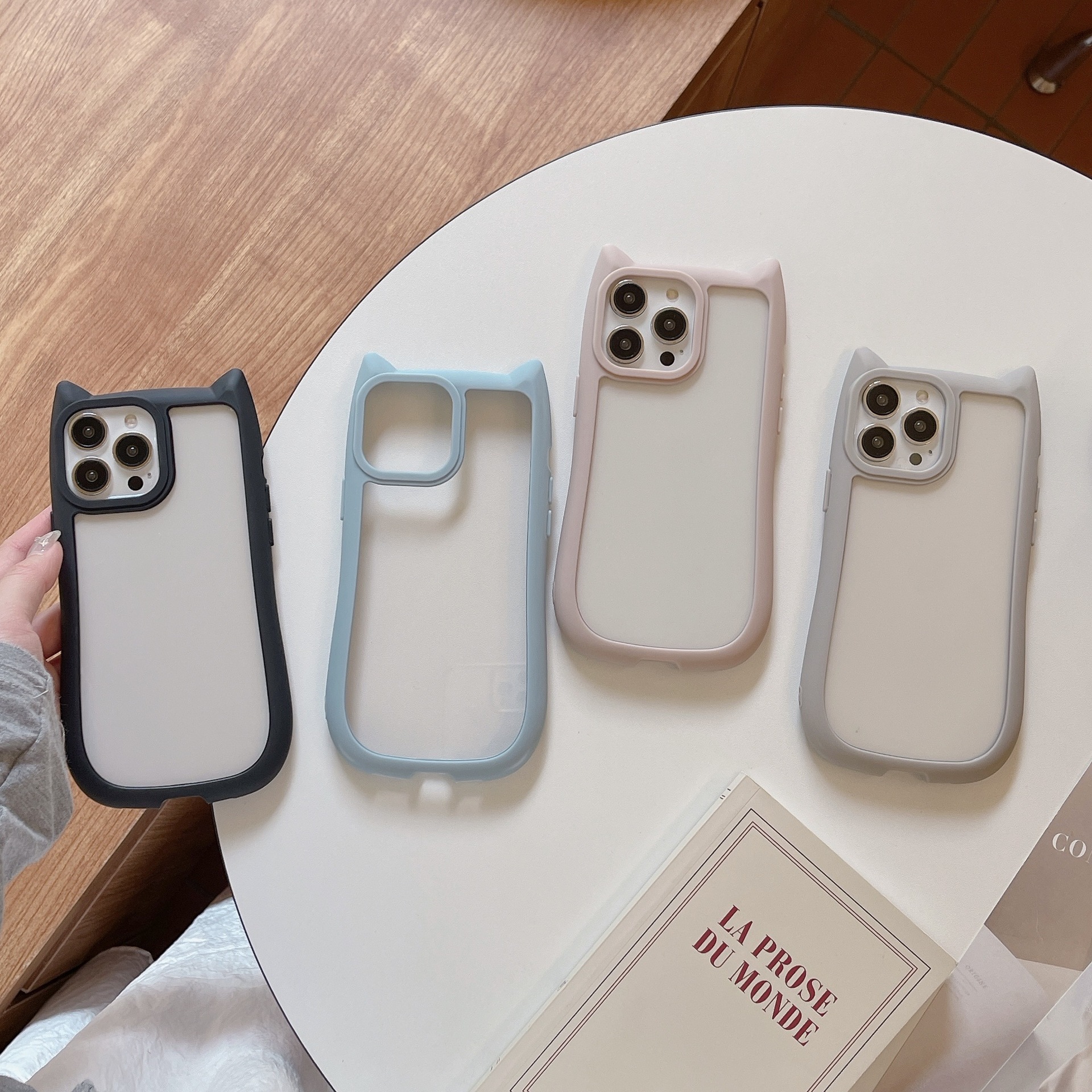 Acrylic High Version Cat Ears Phone Case - Image 2