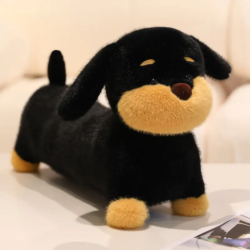 Cute Plush Sausage Puppy Doll Pillow Creative Gift Toys
