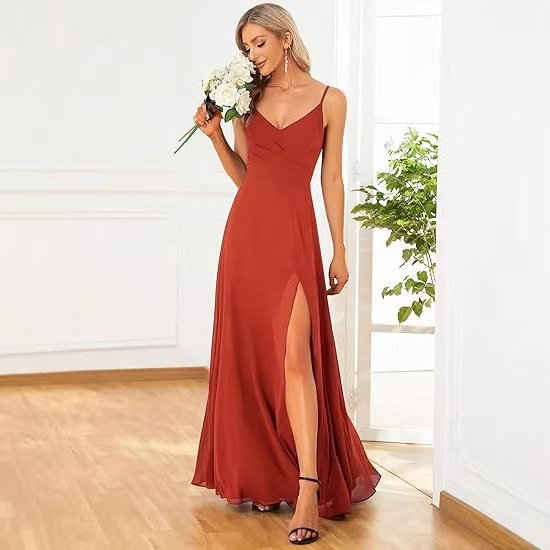 Chiffon Bridesmaid Dress For Best Long Style
