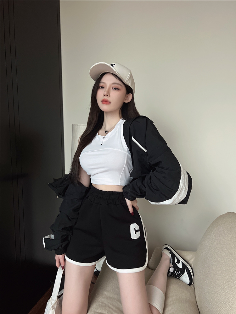 Athletic Shorts High Waisted Loose Fit Varsity Shorts 20 2bd35d4a 747f 4a58 96e0 ef2379450816