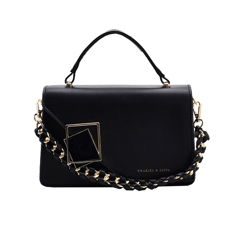 Chain Shoulder Crossbody Bag Handheld Small Square Bag