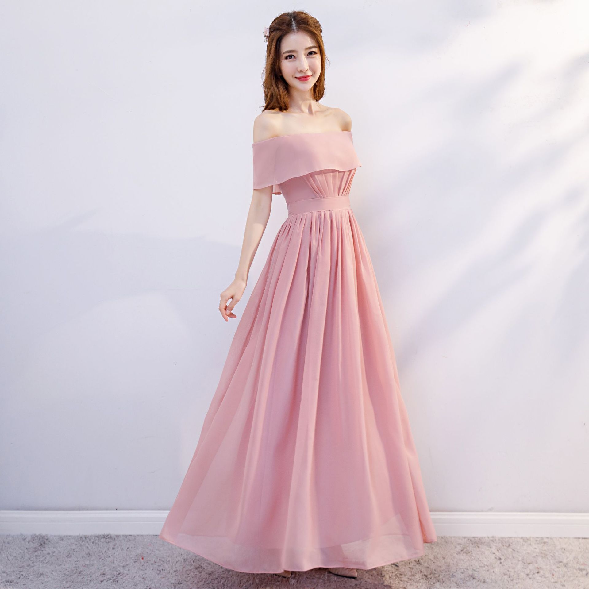 Pink Chiffon C Style