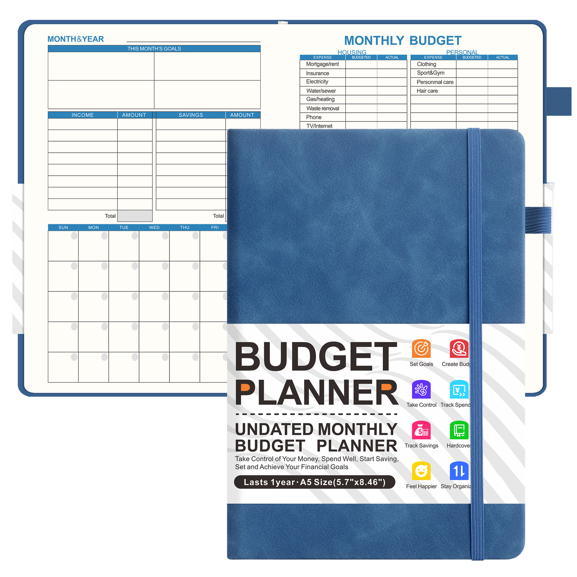 A May Plan English Budget Notebook Financial Ledger thumbnail 2