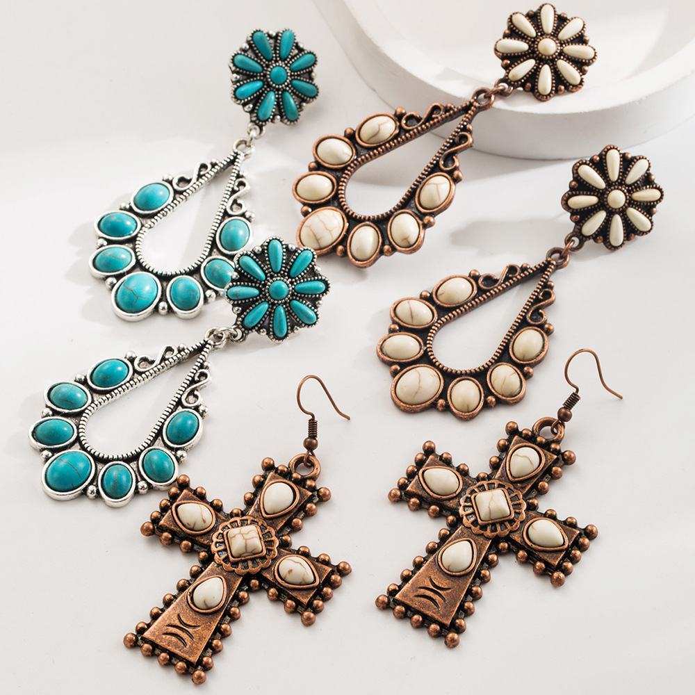 Water Drop Style Exaggerated Earrings And Ear Jewelry