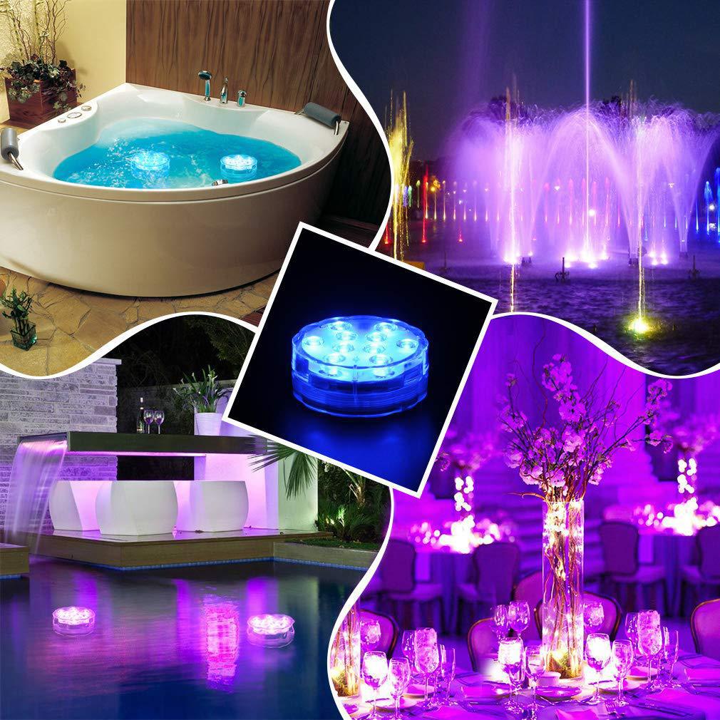 Colorful Underwater Lights Waterproof Aquarium detail photo 8