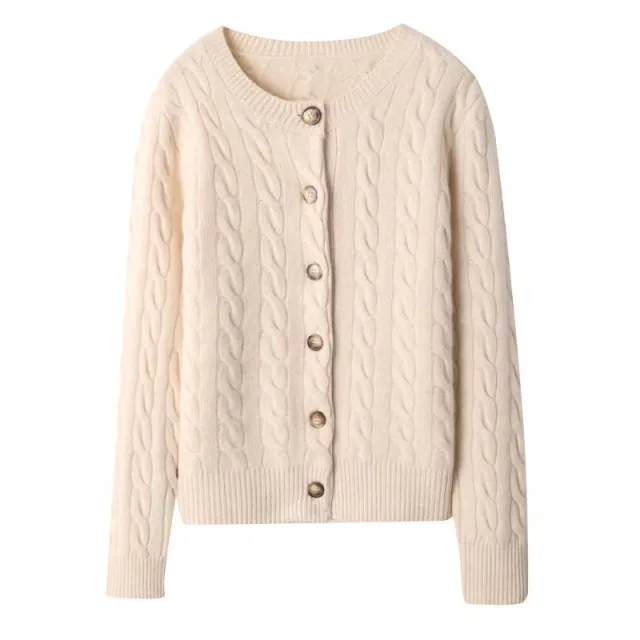 Women's Autumn And Winter Undershirt Loose Top Beige - Shop at LoveMi