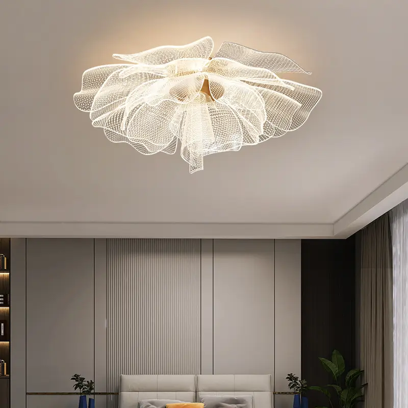 Flower Acrylic Study Bedroom Light