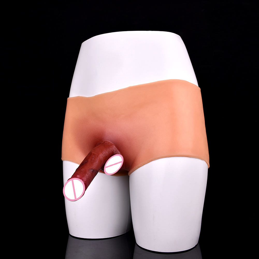 Women's Wearable Dildo Pants Liquid Silicone 28