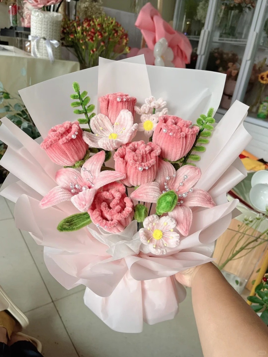 Rose Tulip Material Package