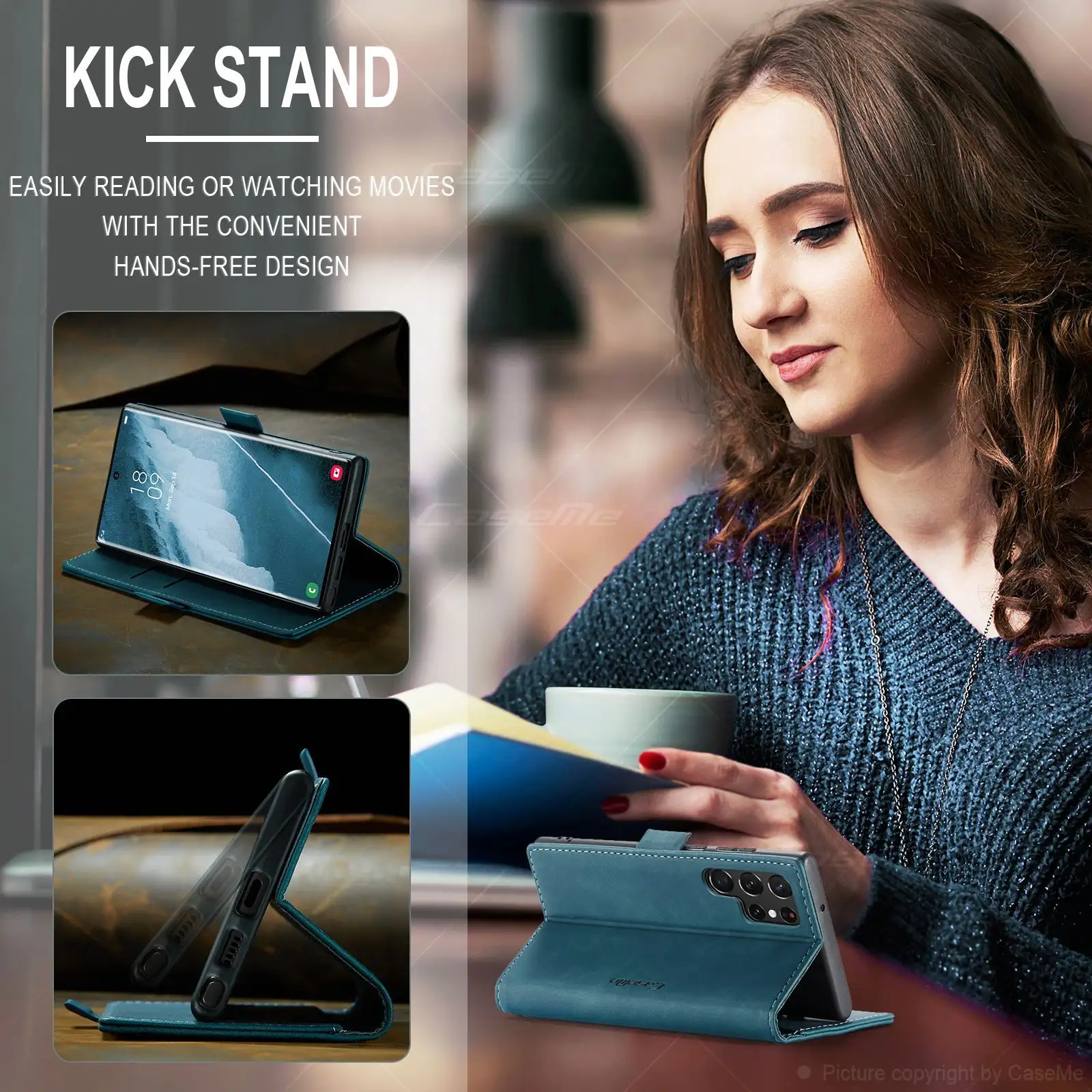 Fashion Personalized Flip Card Holder