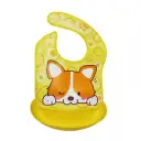 Detachable No-wash Waterproof Silicone-like Bib For Kids view 2