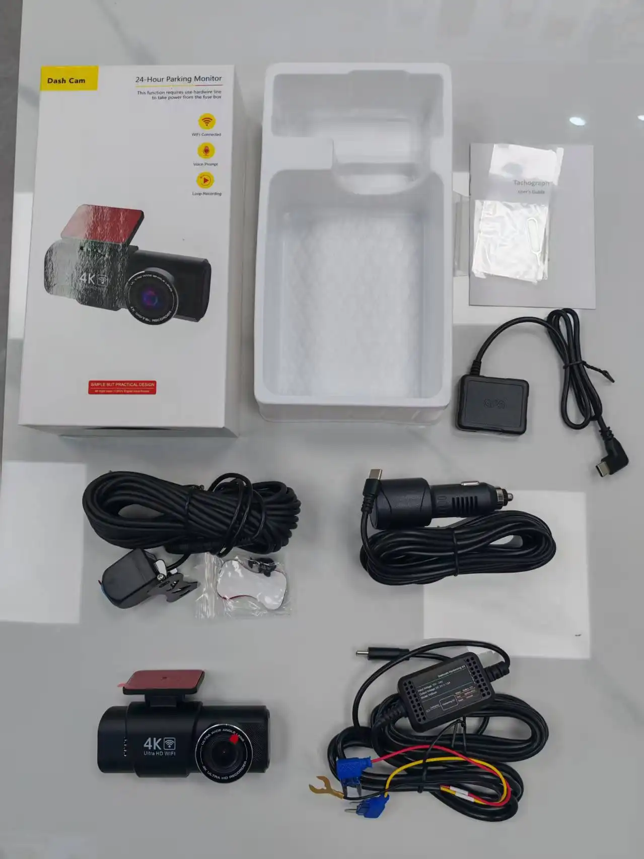 High definition Front and rear Dual Recording  WiFi Smartphone Connectivity  A Hidden In-car Dash Cam