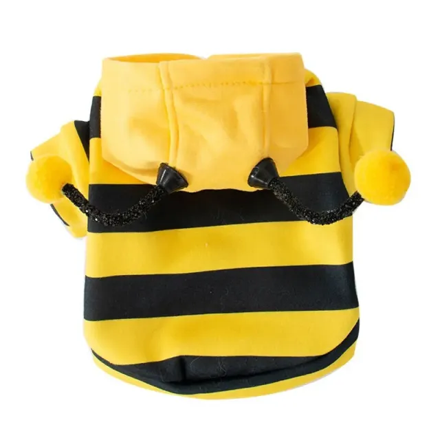 Frog Dog Small Medium Sweater Fleece Clothes Pet Products Bee Sweater - Shop at LoveMi