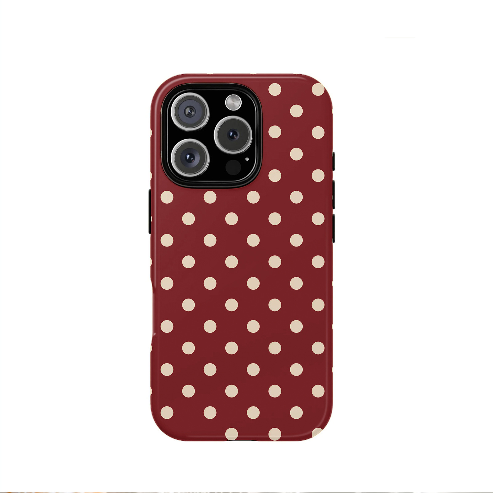Creative And Minimalist Polka-dot Silicone Protective Case