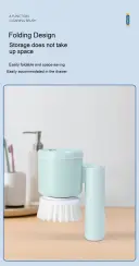 Handheld Multifunctional Electric Floor Cleaning Brush view 17