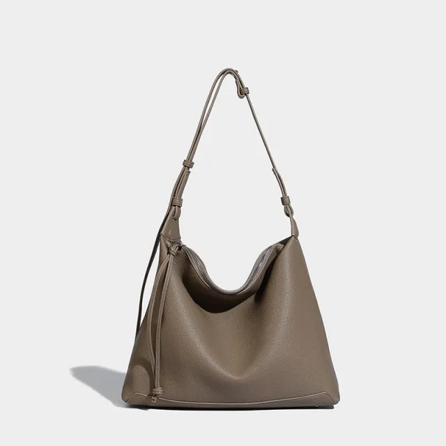 Large Capacity Underarm Bag Shoulder Messenger Bag Gray - Shop at LoveMi