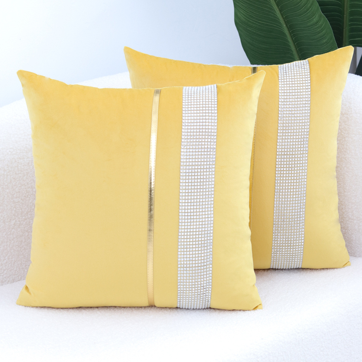 Velvet Headboard Cushion Pillow, picture 4 of 12