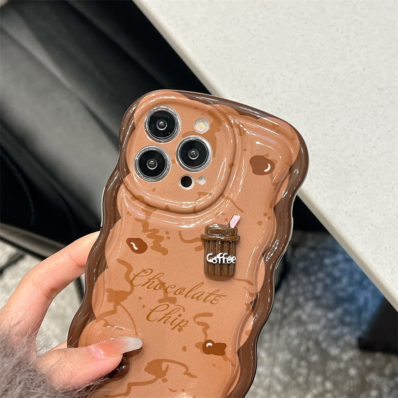 Internet Celebrity Three-dimensional Coffee Cup Bread Phone Case New