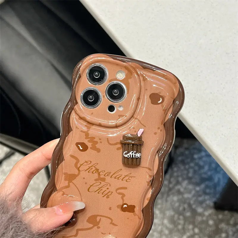 Internet Celebrity Three-dimensional Coffee Cup Bread Phone Case New