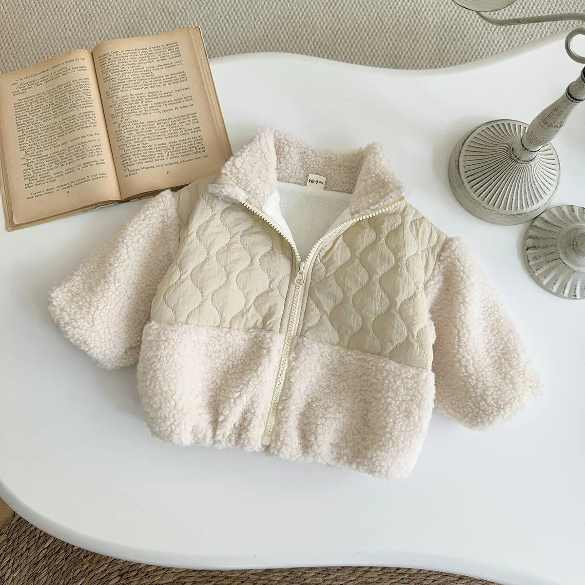 New Winter Children's Fleece Cotton Jacket For Girls