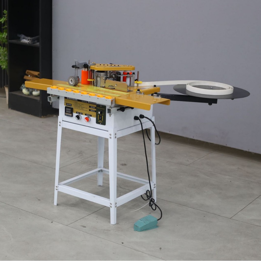 Compact Mini Edge Banding Machine For Home Renovation Portable