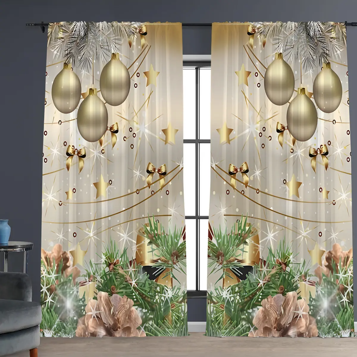 Christmas Curtain 3D Printing