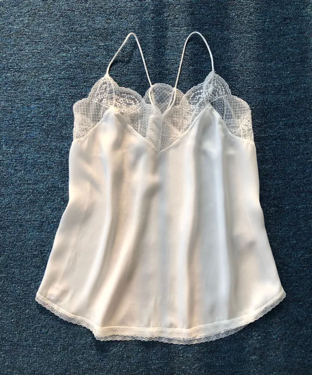 New Sexy All match Silk Sling White - Shop at LoveMi