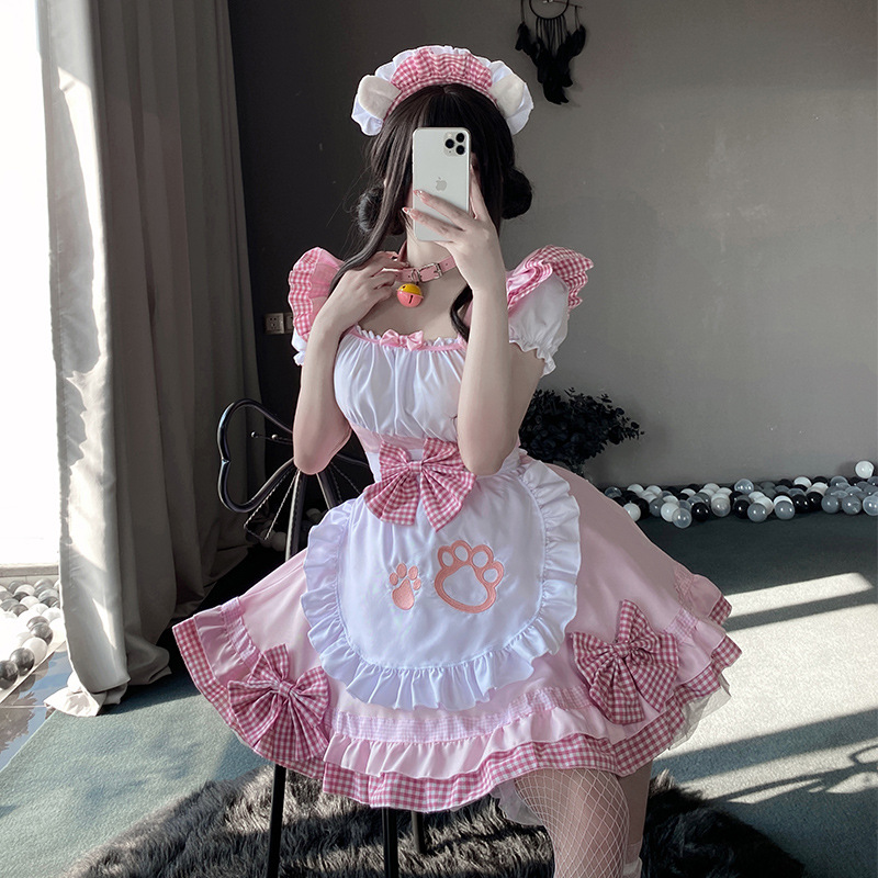 Love Cat Maid Pink