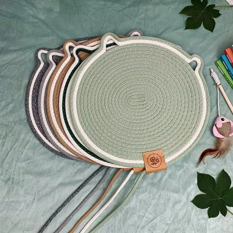 Cat Mat Wear-resistant Non-dandruff Rattan Cat Nest